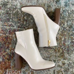 Slightly worn Amber Booties